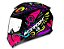 CAPACETE NORISK FAB RAZOR CIRCUS BLACK/PINK - Imagem 1