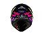 CAPACETE NORISK FAB RAZOR CIRCUS BLACK/PINK - Imagem 2