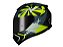 CAPACETE NORISK FAB RAZOR GODSPEED MATTE BLUE HV/YELLOW - Imagem 1