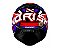 CAPACETE NORISK FAB RAZOR SHARP BLUE/RED - Imagem 2