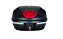 BAULETO 33L PRETO C/LENTE VERM - Imagem 1