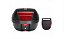 BAULETO 29L PRETO C/LENTE VERM - Imagem 1