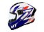 CAPACETE MT HELMETS STINGER 2 ZIVZE E7 GLOSS AZUL/BRANCO - Imagem 1