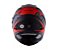 CAPACETE NORISK FF302 MANTY MATTE BLK/VERM - Imagem 2