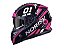 CAPACETE NORISK FF302 TOKYO BLK/ROSA - Imagem 1