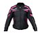 JAQUETA FEMININA DRIVER PRET/ROSA IMPERMEAVEL - Imagem 1