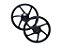 RODA ALUMINIO CG 125 00/08 6P PRETO FOSCO TAMBOR - Imagem 1