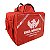 MOCHILA BAG MOTOBOY 45L VERMELHO C/LOGO DEL MOTOS - Imagem 1