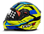 CAPACETE FW3 GTX FOX AMAR/AZUL - Imagem 1