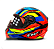 CAPACETE FW3 GTX FOX LARANJA - Imagem 1