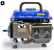 GERADOR A GASOLINA TEKNA , POTENCIA MAXIMA 750W , MONOFASICO 127V - Imagem 2