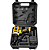 KIT PARAFUSADEIRA/FURADEIRA A BATERIA 12V 16 PÇS - Imagem 1