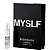 Amostra Oficial Perfume Myslf Le Parfum - Yves Saint Laurent - Imagem 1