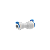 Conexão Reta Engate Rápido 3/8 para 1/4 - Imagem 1