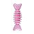 Brinquedo Mordedor Ossinho Baby Dent Jambo Rosa Único - Imagem 1