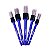 Kit com 5 Pincéis para Detalhamento Interno Vonixx - Imagem 1