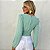 Blusa Laise Manga Verde Agua - Imagem 2