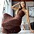 Vestido Longo TQC Tricot Marrom - Imagem 1