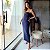 Vestido Longo TQC Tricot Azul Marinho - Imagem 1