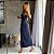 Vestido Longo TQC Tricot Azul Marinho - Imagem 2