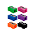 Apontador Simples Retangular Cx/24 Und - Imagem 2