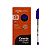 Caneta Esf.Simple Media Azul Caixa C/50 Und - Imagem 1