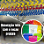Kit 500 M Bandeirola Cor Unica 18x22 Junina Plastica Festas - Imagem 7