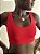 Top Cropped Vermelho - Imagem 1