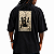 Camiseta Oversized 3 de Copas Preto - Imagem 1