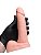 Prótese Maciça Com Escroto 17,5 X 3,5Cm Soulsex - Imagem 2