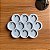 Molde Silicone Redonda C Furo 4cm 10 Cav Resina M34 - Imagem 2