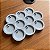 Molde Silicone Redonda C Furo 4cm 10 Cav Resina M34 - Imagem 3