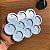 Molde Silicone Redonda C Furo 4cm 10 Cav Resina M34 - Imagem 4