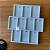 Molde Silicone Retangular 6x4 Tag Resina Chaveiro Foto M92 - Imagem 4