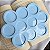 Molde Silicone Redondo 5cm M122 10 Cav Resina Pingente - Imagem 3
