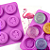 Molde Forma Silicone Sabonete Redondo Abelha Mel Vela F107 - Imagem 3