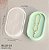 Kit 3 Molde Silicone Bandeja Oval Pote Riscado 060 Cimento - Imagem 2
