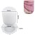 Kit 3 Molde Silicone Bandeja Oval Pote Riscado 060 Cimento - Imagem 3