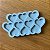 Molde Silicone Coração 3,5x3cm Resina M90 - Imagem 3
