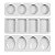 Kit 3 Molde Silicone Sabonete Retangular Redondo Oval R26 - Imagem 2