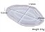 Molde Silicone Bandeja Geodo Oval Borda Redonda M702 - Imagem 5