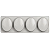 Molde Forma Silicone Sabonete Oval 4 Cavidades F10 - Imagem 3