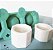 Molde Silicone 3 Vasos Forma Pote Vela Suculenta F21 - Imagem 3
