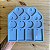 Molde Silicone 13 Tags Variadas Resina M46 Colar Decoração - Imagem 5