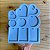 Molde Silicone 9 Pingentes Tag Variados Resina M45 Colar - Imagem 3