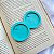 Molde Silicone Redonda Dupla C Furo 5cm M118 Resina Pingente - Imagem 4