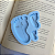Molde Silicone Redonda Dupla C Furo 5cm M118 Resina Pingente - Imagem 2