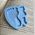 Molde Silicone Redonda Dupla C Furo 5cm M118 Resina Pingente - Imagem 4