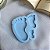 Molde Silicone Redonda Dupla C Furo 5cm M118 Resina Pingente - Imagem 3