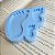 Molde Silicone Redonda Dupla C Furo 5cm M118 Resina Pingente - Imagem 6